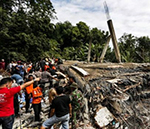 زمین لرزه در اندونزیا تلفاتی برجای گذاشته است 